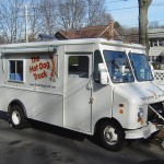 ketchup on a hot dog