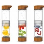 fruit infused water bottle