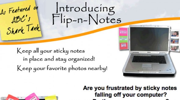 Sticky Note Holder (Flip-n-Notes) Shark Tank Update – Shark Tank Season 1