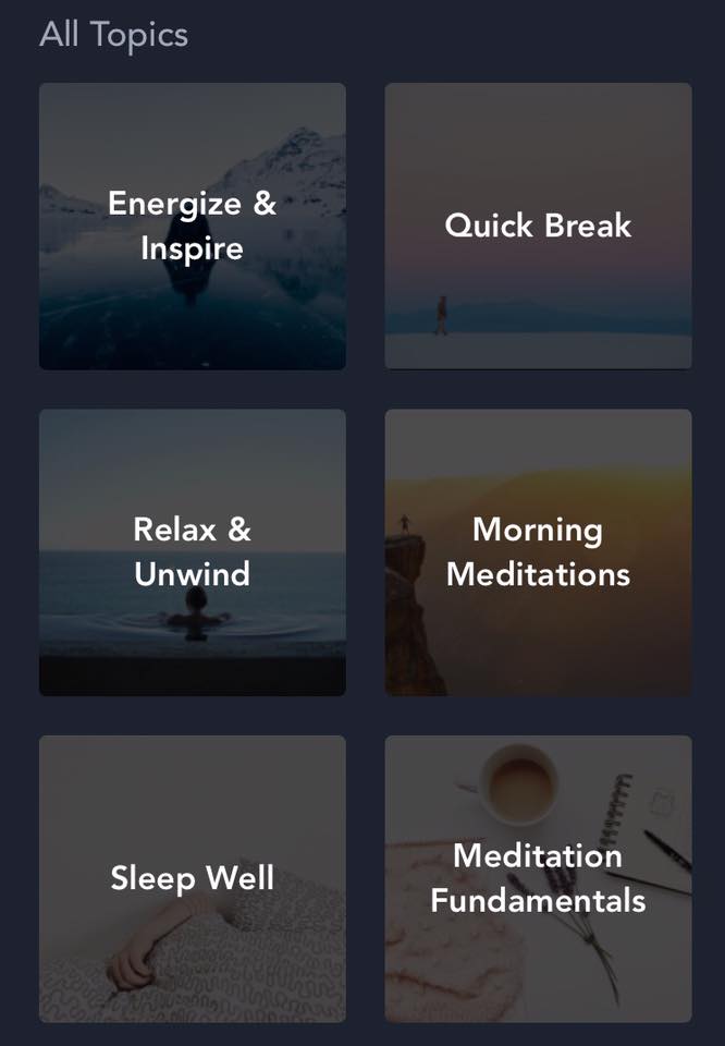 meditation app